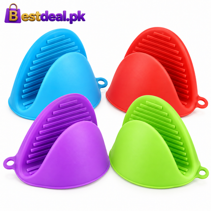 Silicone Pot Holder & Oven Mitt – Heat-Resistant Kitchen Grip